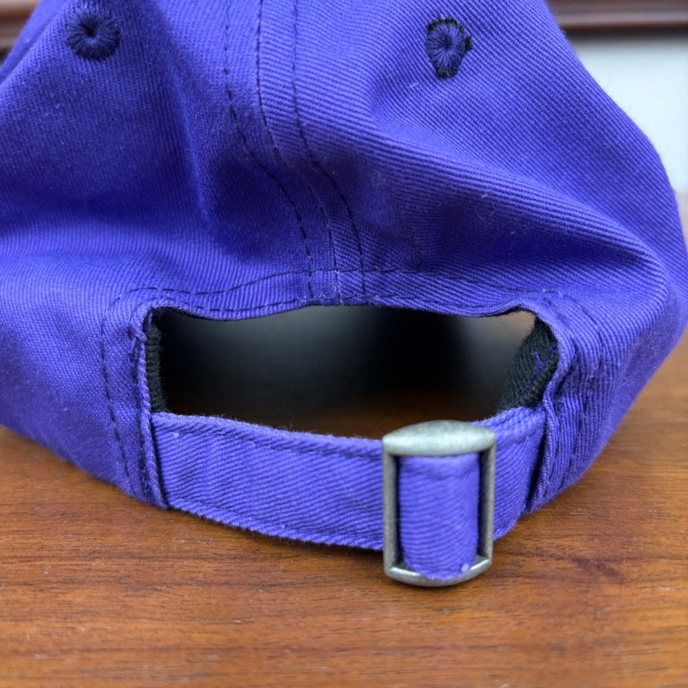 Y2K Thrasher Magazine Hat Unisex One Size Purple Flame Logo Embroidered Dad Cap - Picture 6 of 8